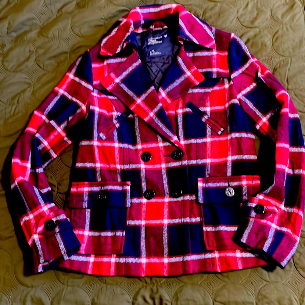 American Eagle Pea Coat Large